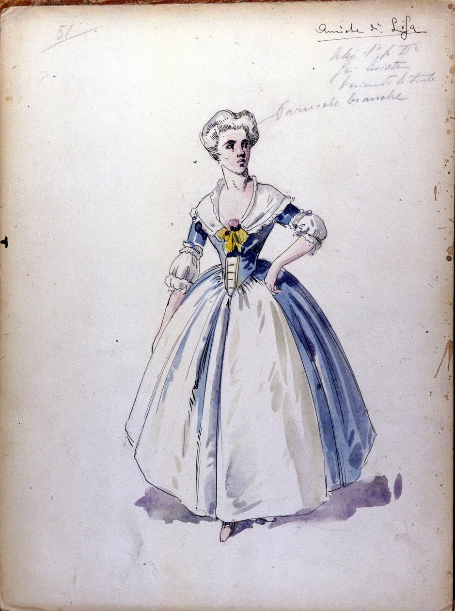 La dama de picas: Ópera compuesta en 1890 por Piotr o Petr Ilich Tchaikovsky de Unknown artist