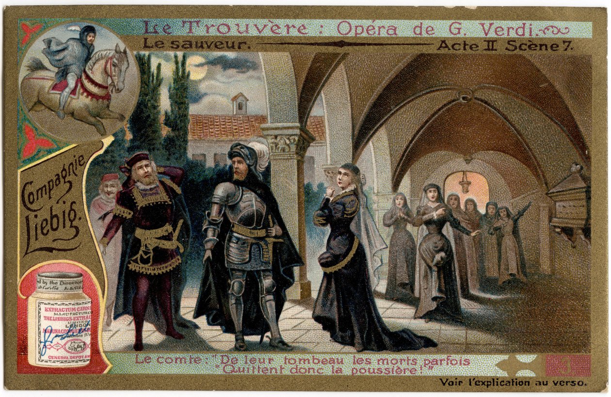 El Acto II escena 7. Ilustración para la ópera 