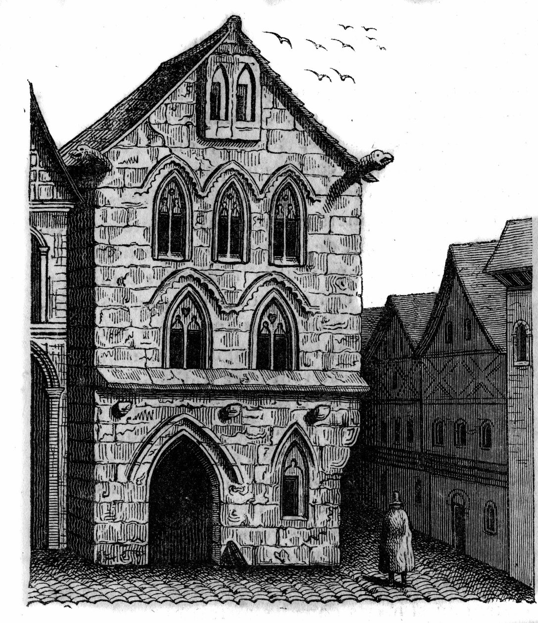 La Casa Templaria en Louviers en Normandía de Unknown artist