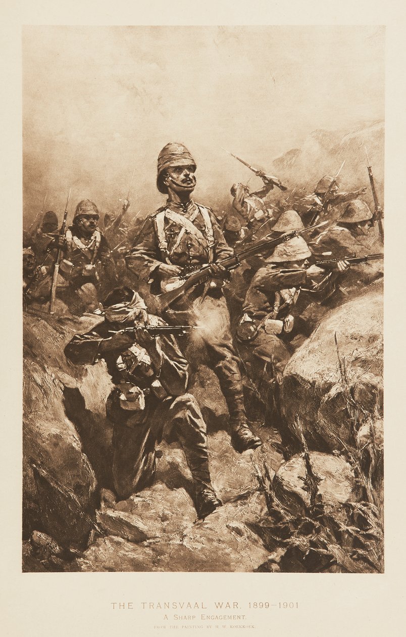 La guerra de Trasvaal de Unknown Artist