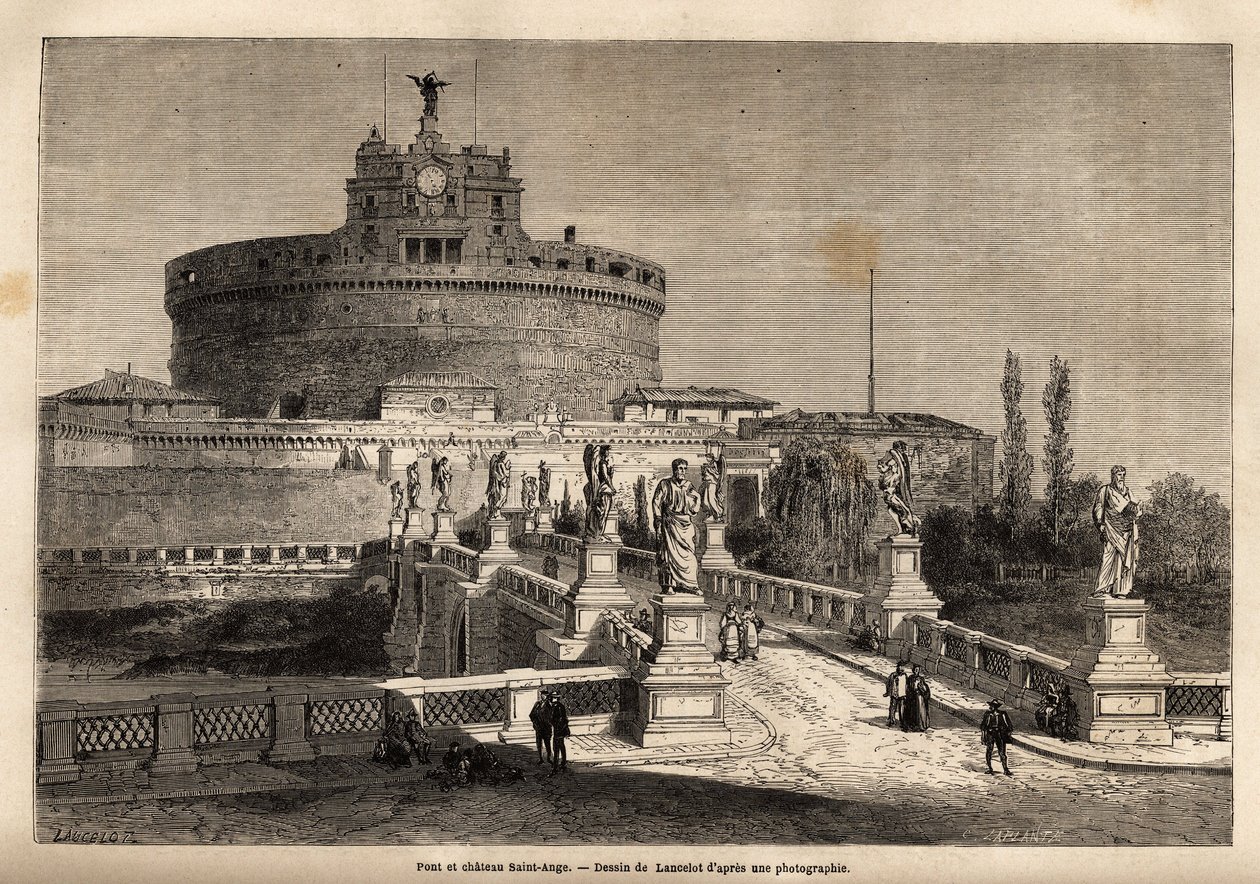 El puente y el castillo de San Angelo (Castel Sant