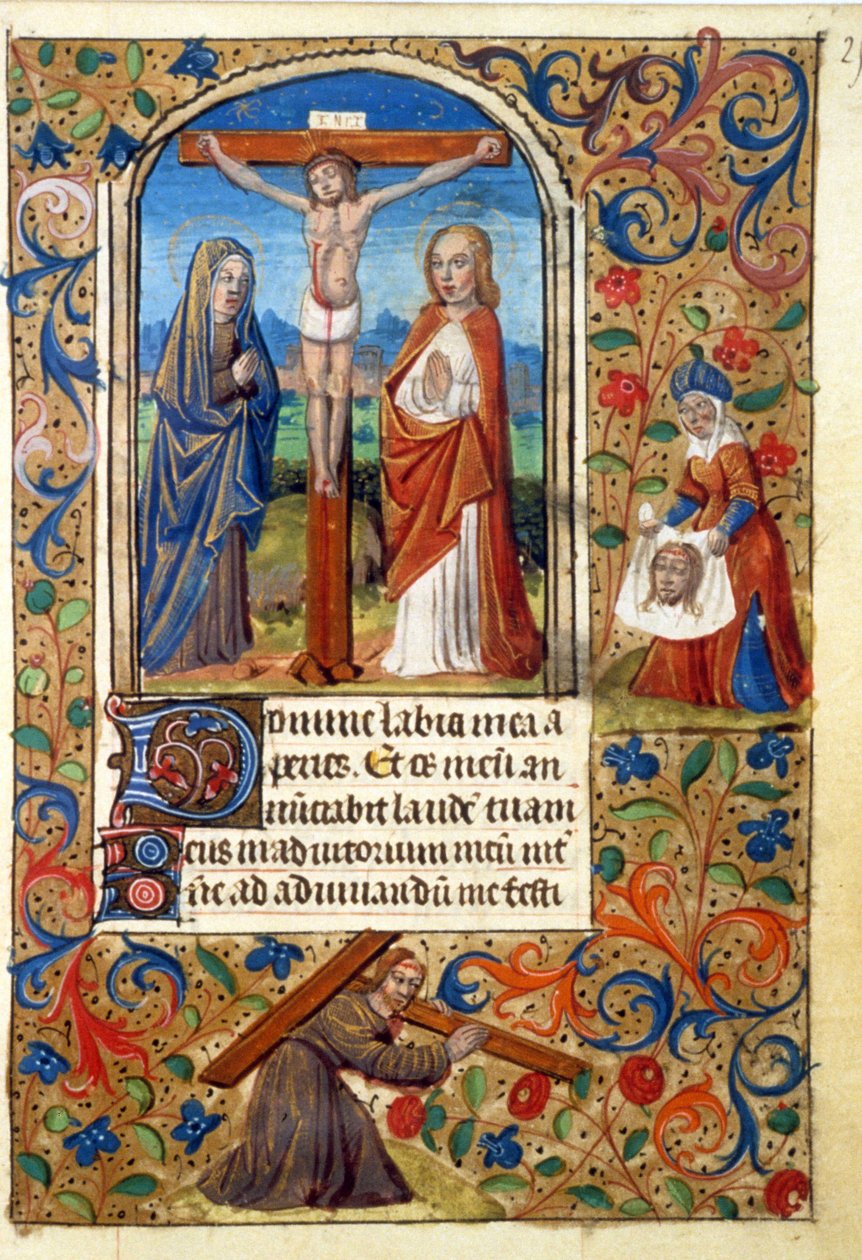 La crucifixión de Cristo. Jerusalén de Unknown artist