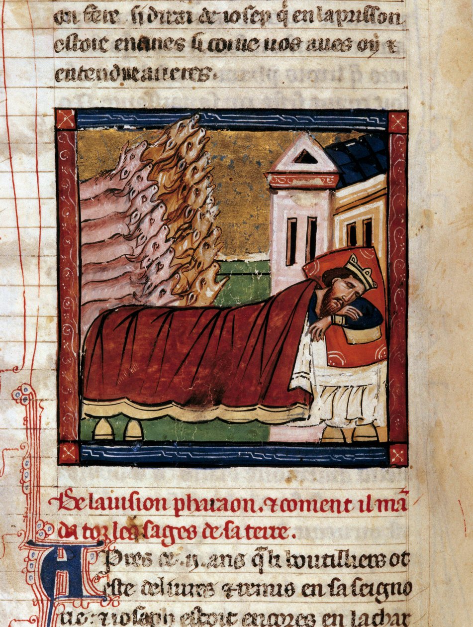 El sueño del faraón rey de Egipto de Unknown artist