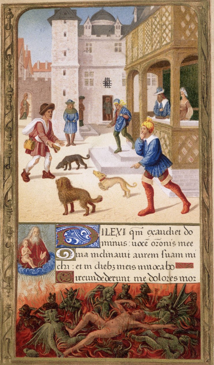 La peste, Francia siglo XVI de Unknown artist
