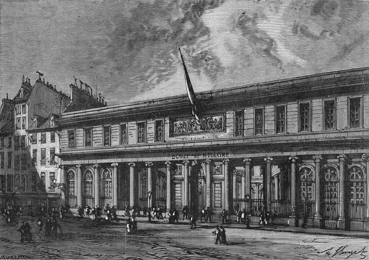 La escuela de medicina en París creada en 1768 por el arquitecto Gouin. En 