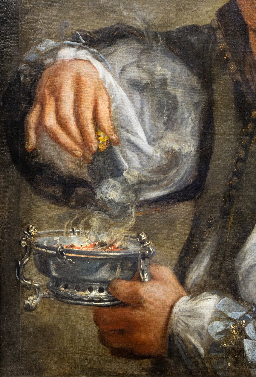 El sentido del olfato (detalle) de Unknown artist
