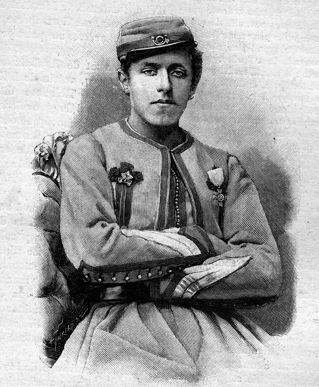 Theodore Wibaux, Zuavo Pontificio y Jesuita (1849 - 1882) de Unknown artist
