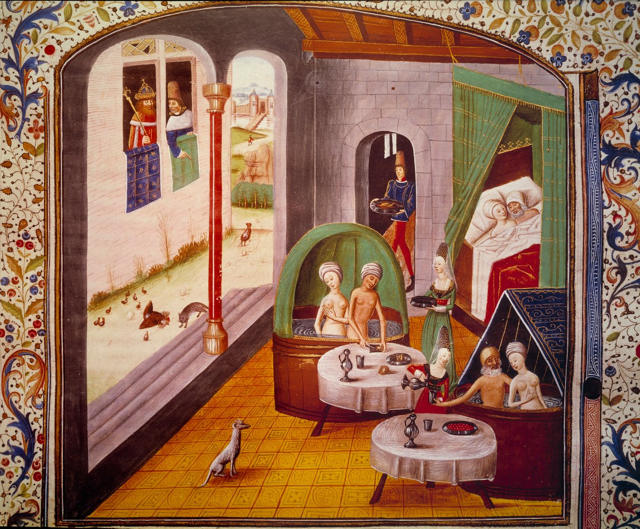 Interior de una 