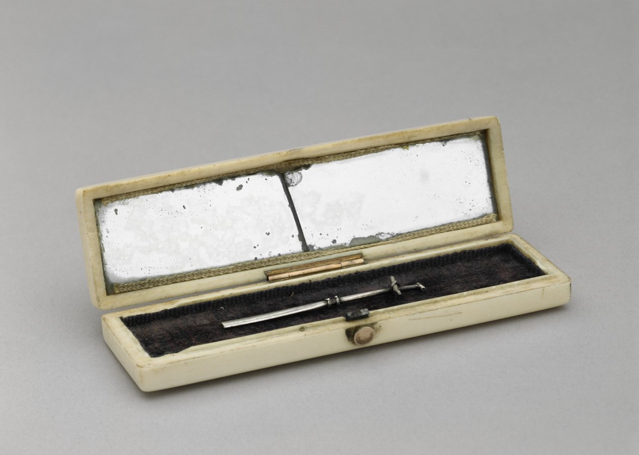 Estuche para palillos de dientes, c. 1840-1880 de Unknown artist