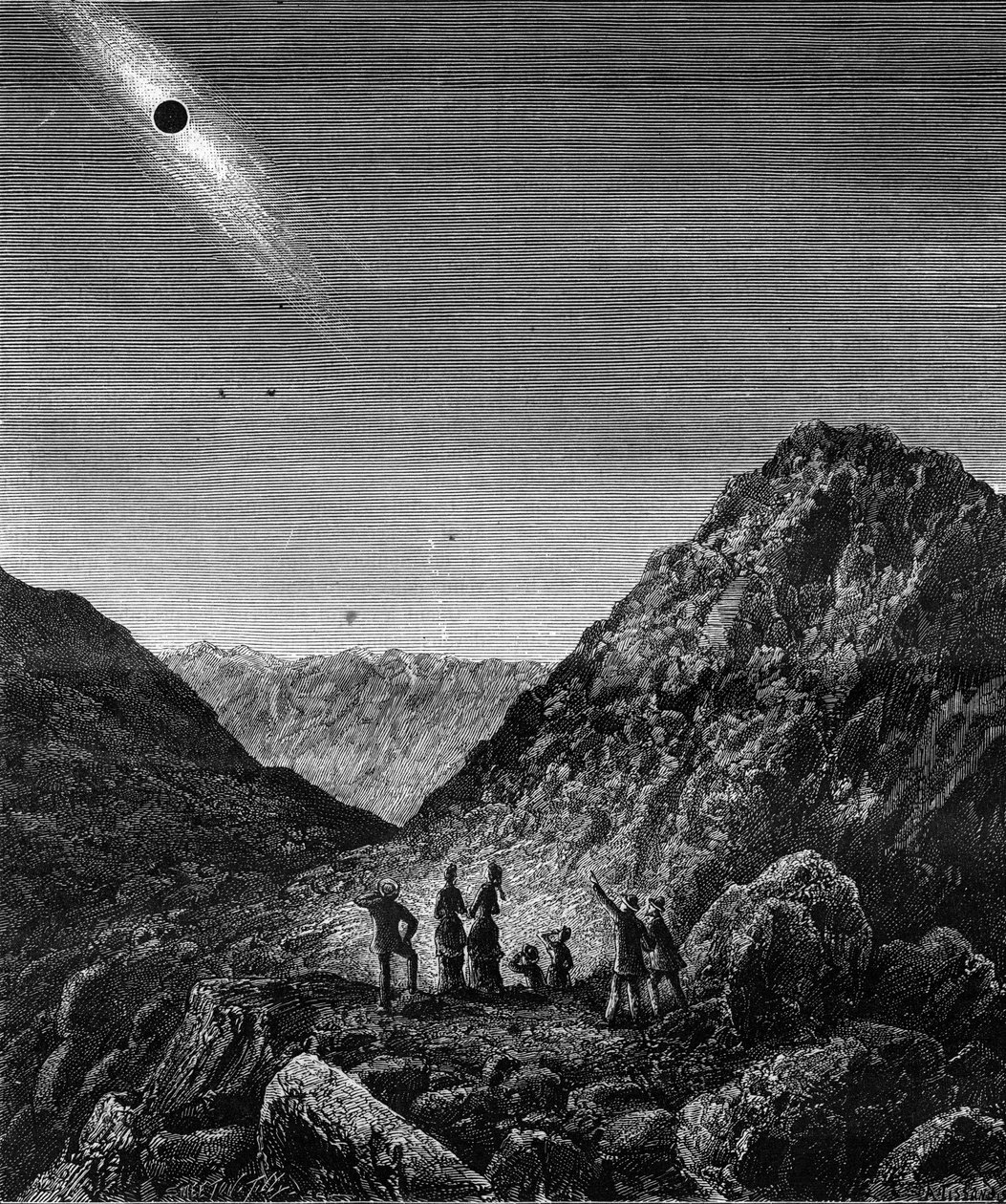 Eclipse total del 29 de julio de Unknown artist