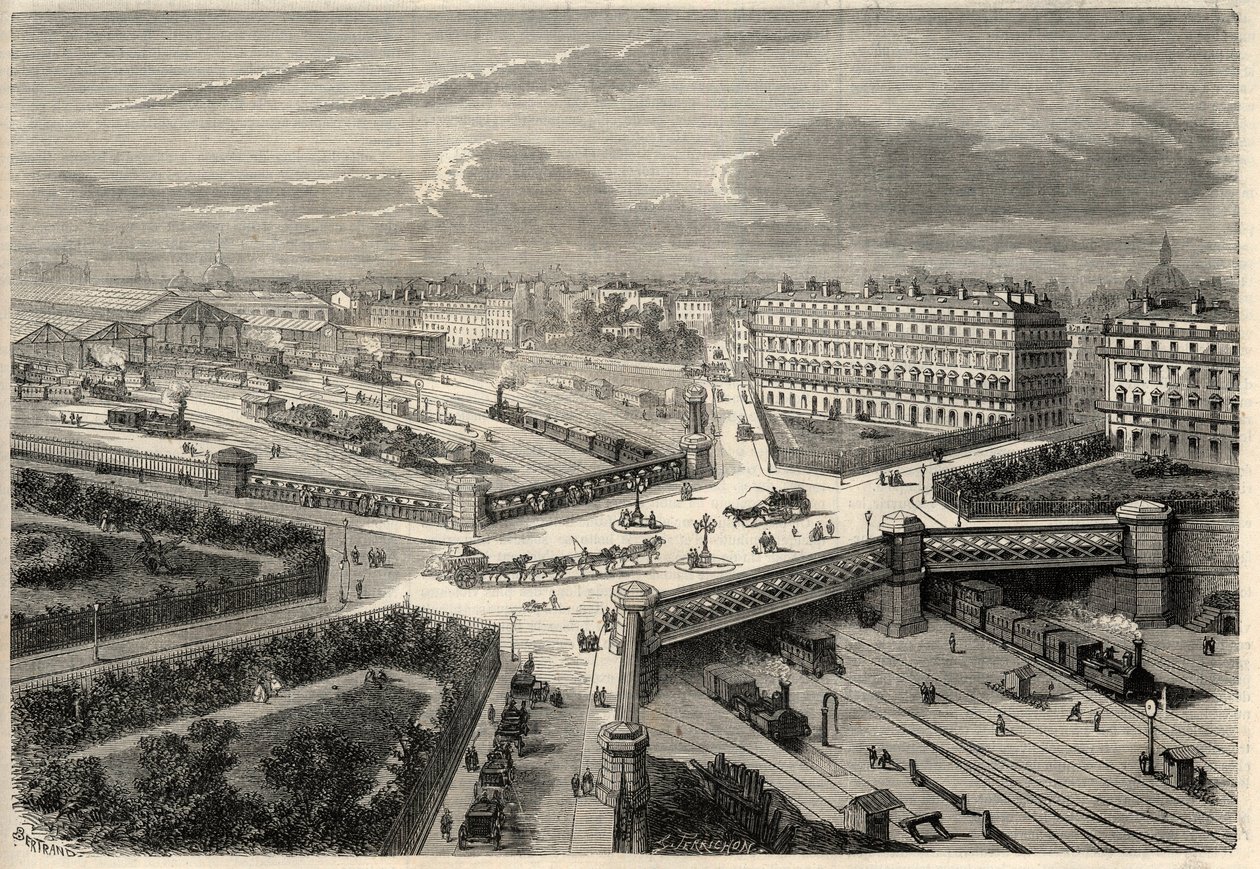 Transformaciones de París bajo el Segundo Imperio, París Haussmann: Place de l