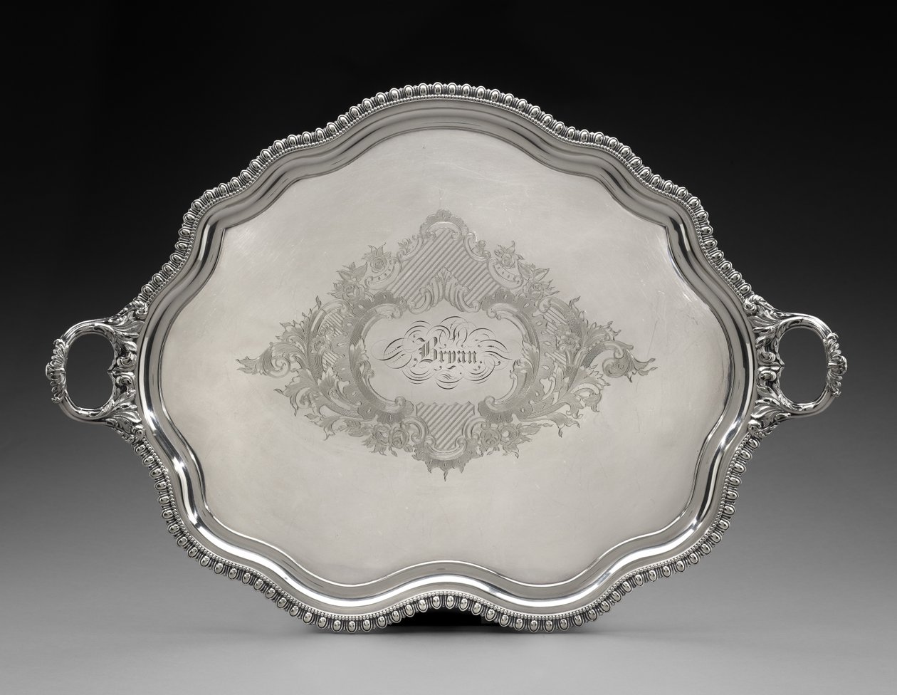 Bandeja, c. 1855 de Unknown artist