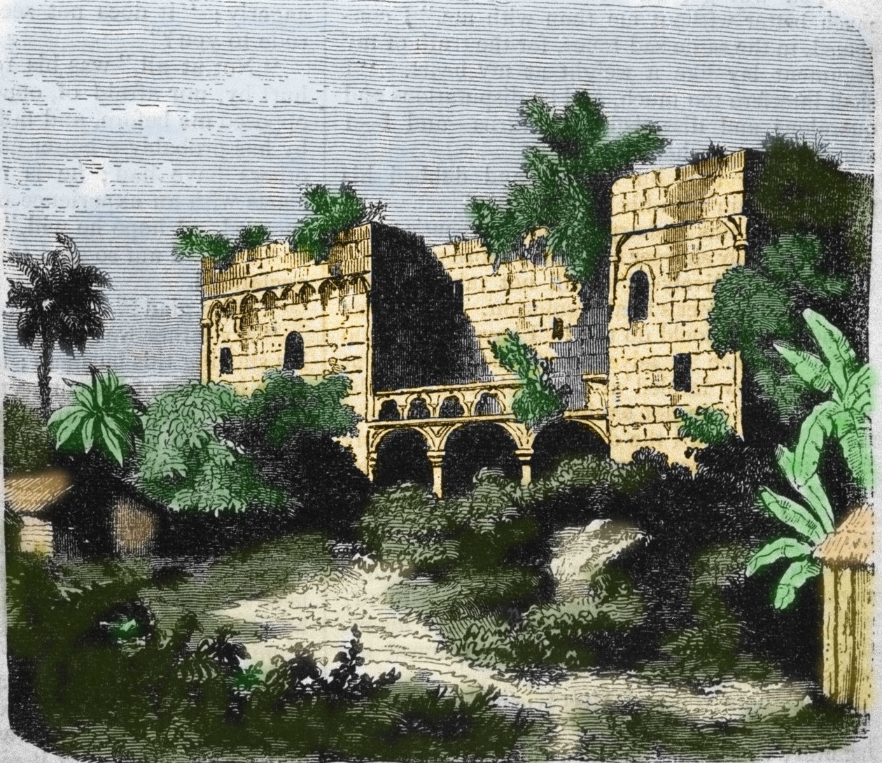Vista de la casa 
