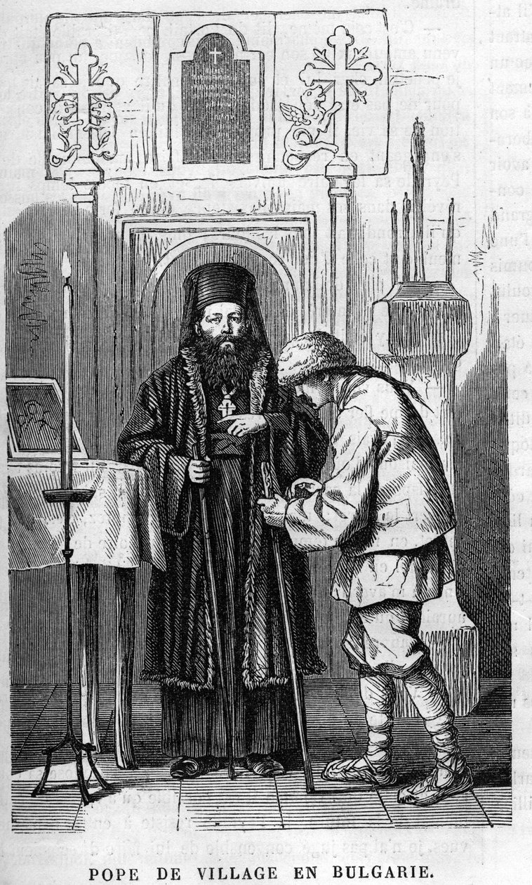 Pueblo Pope en Bulgaria de Unknown artist