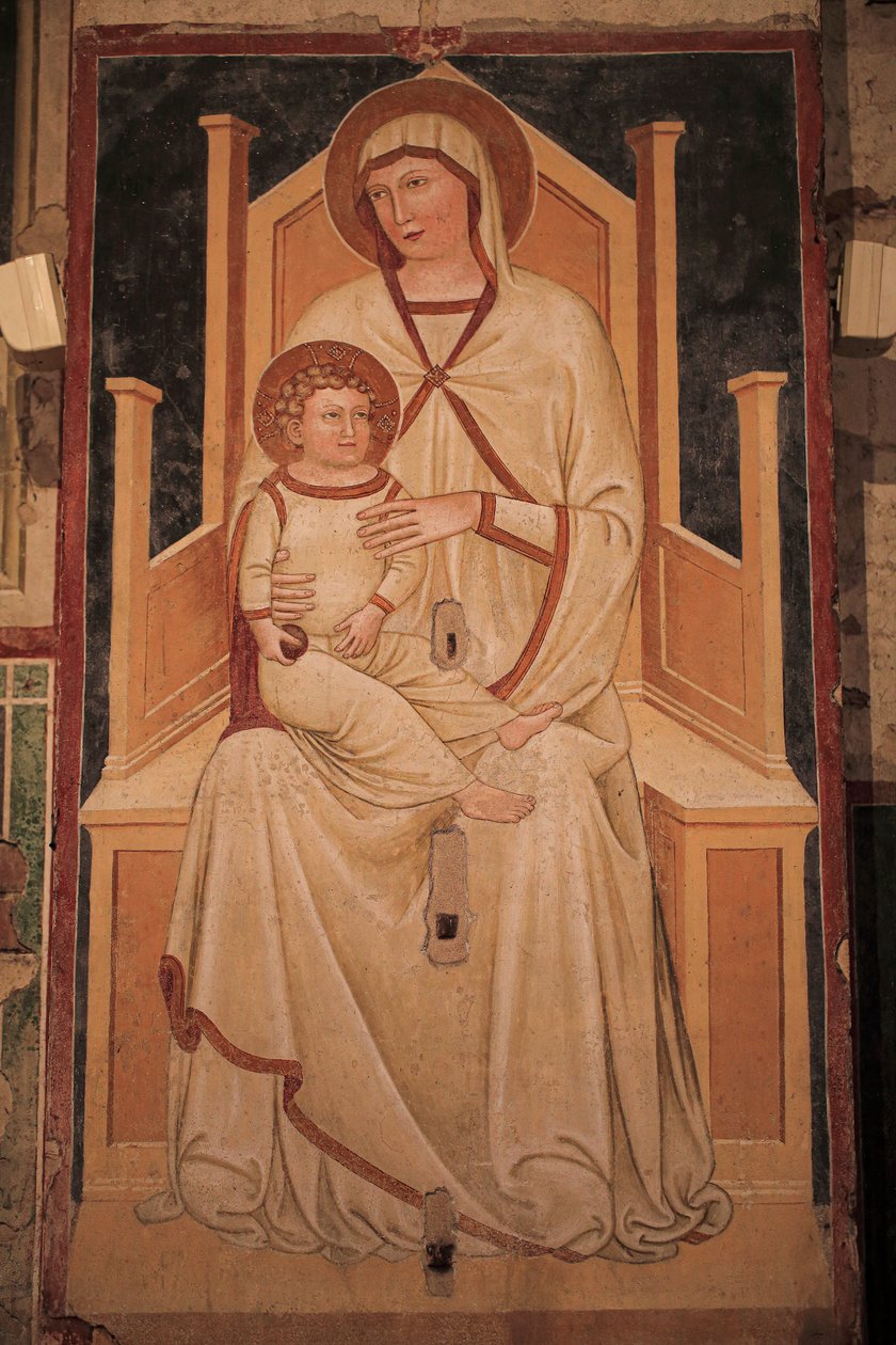 Fresco mural en San Zeno Maggiore. Verona de Unknown artist