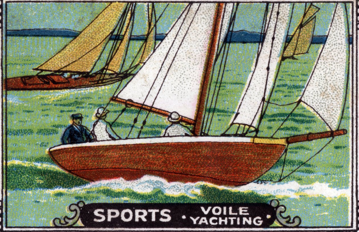Deporte náutico: vela. de Unknown Artist
