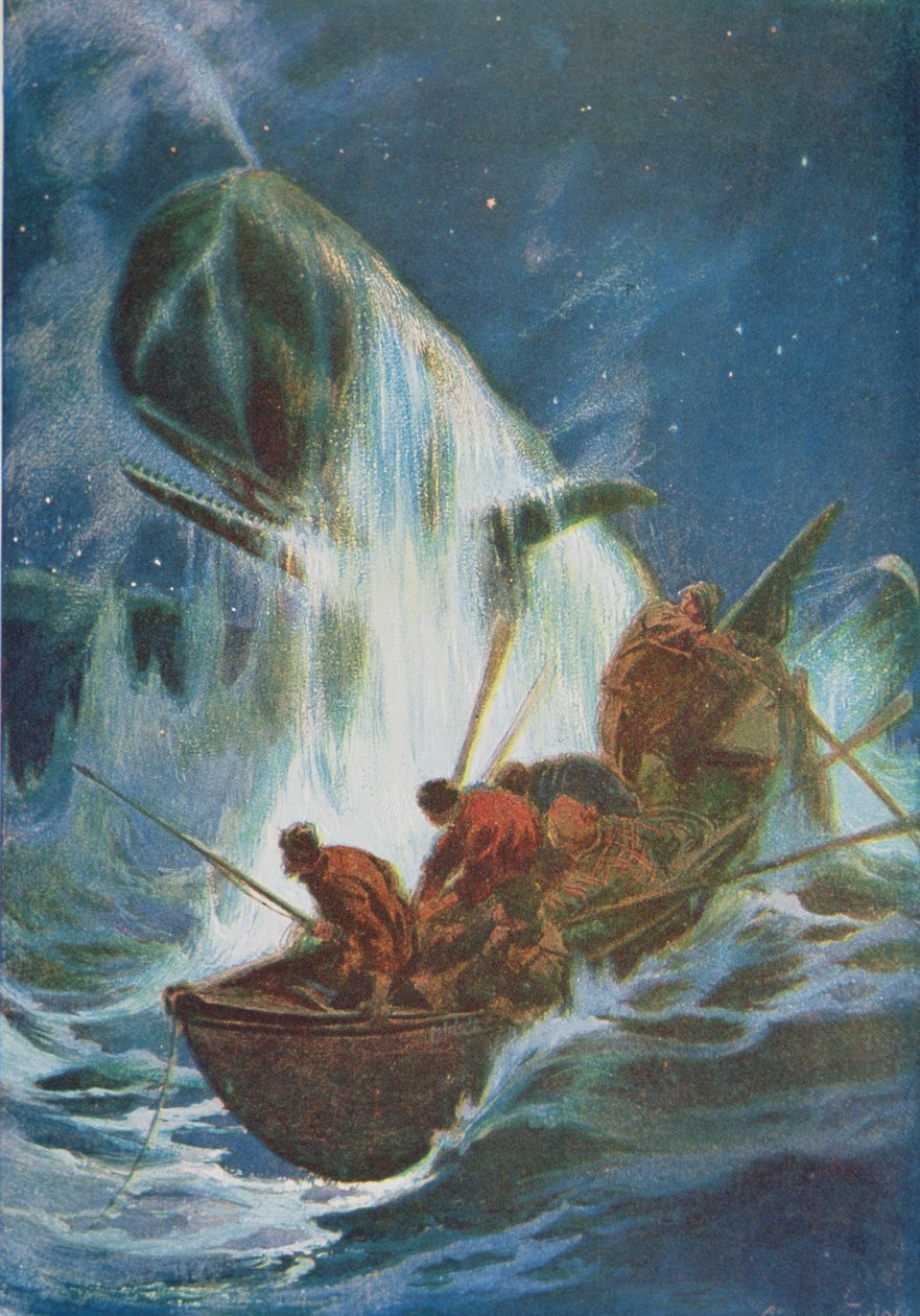 Caza de ballenas de Unknown artist