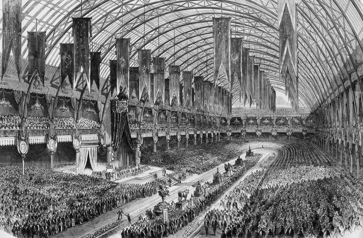 Exposición Universal de París de 1867: entrega de premios el 1 de julio de Unknown artist