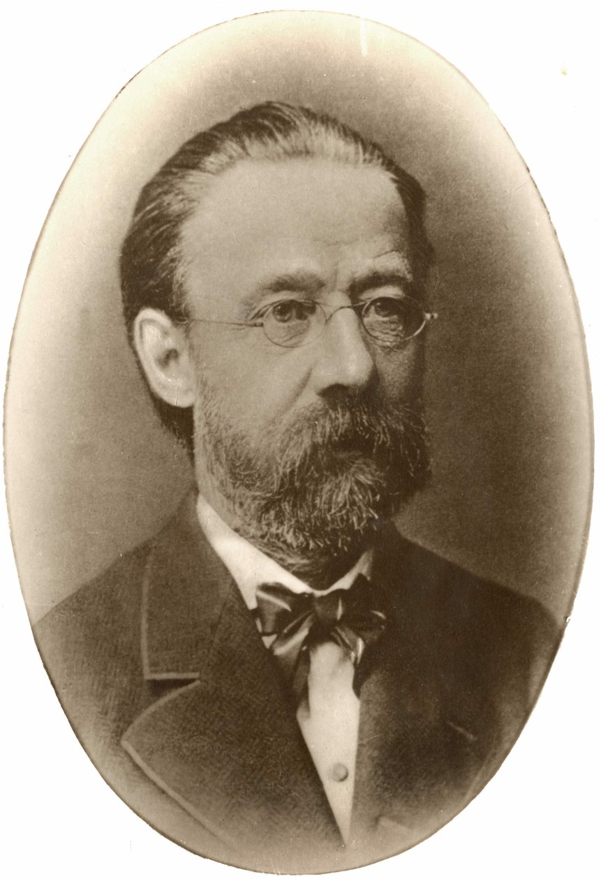 Retrato de Bedrich Smetana (1824-1884), compositor y pianista checo de Unknown artist