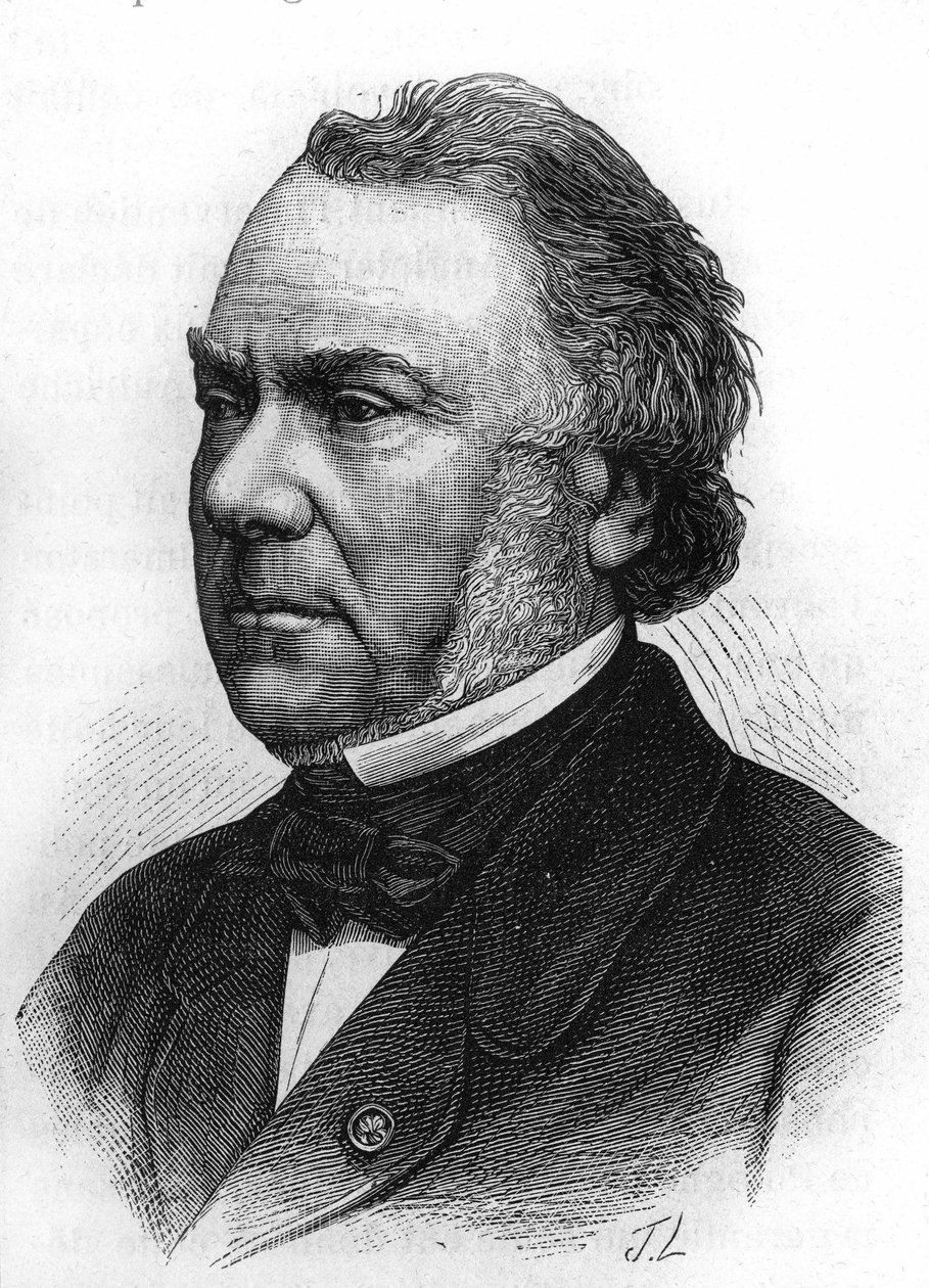 Retrato de Claude - Alphonse Delangle. 1797-1869 magistrado y ministro francés. de Unknown artist