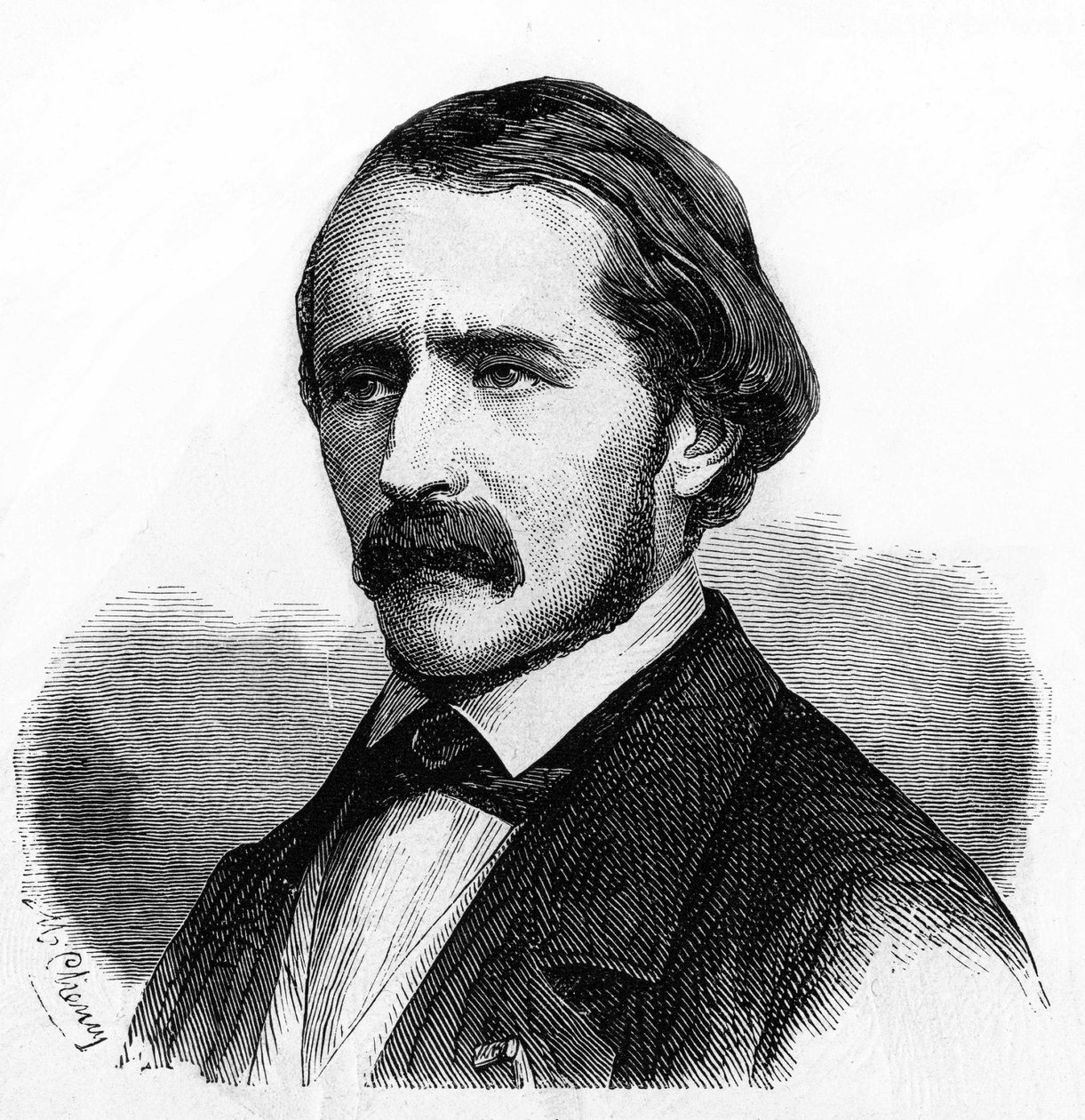 Retrato de Emile Saisset, filósofo francés. 1814-1863. de Unknown artist