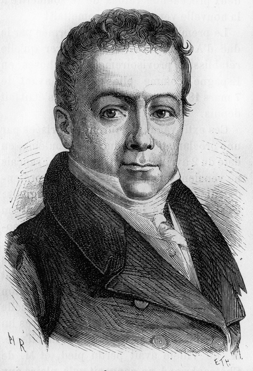 Retrato de Gabriel Julien Ouvrard. Financiero francés (1770-1846) de Unknown artist