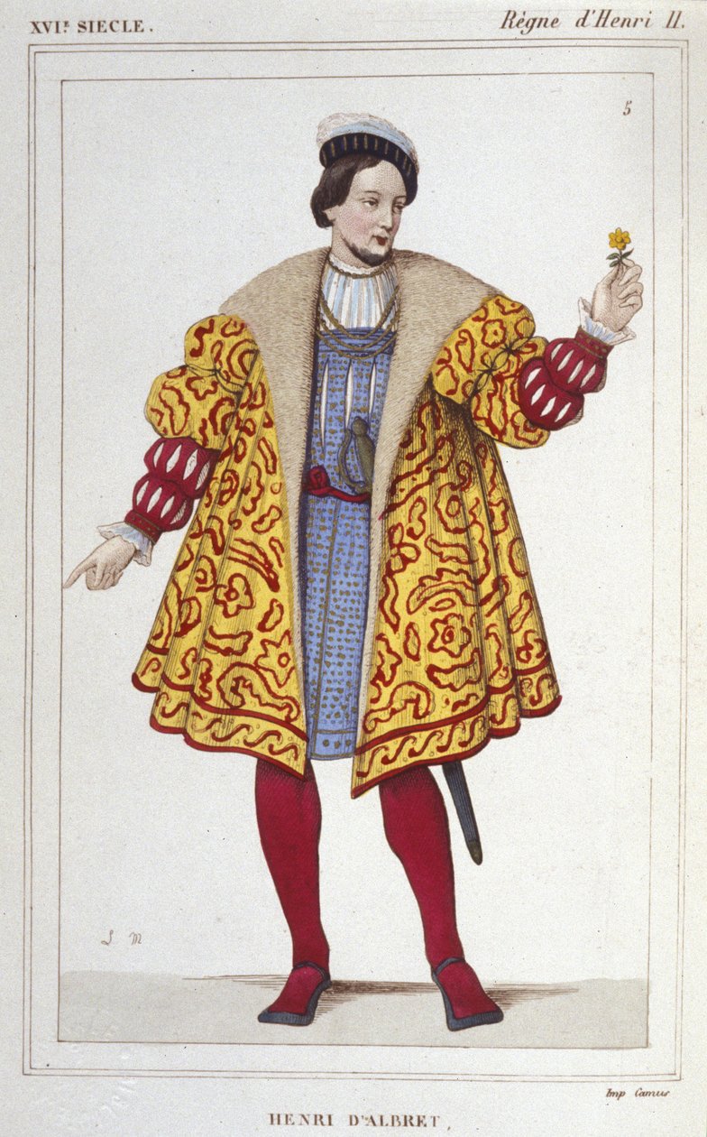 Retrato de Enrique de Albret (Sangesa) de Unknown artist