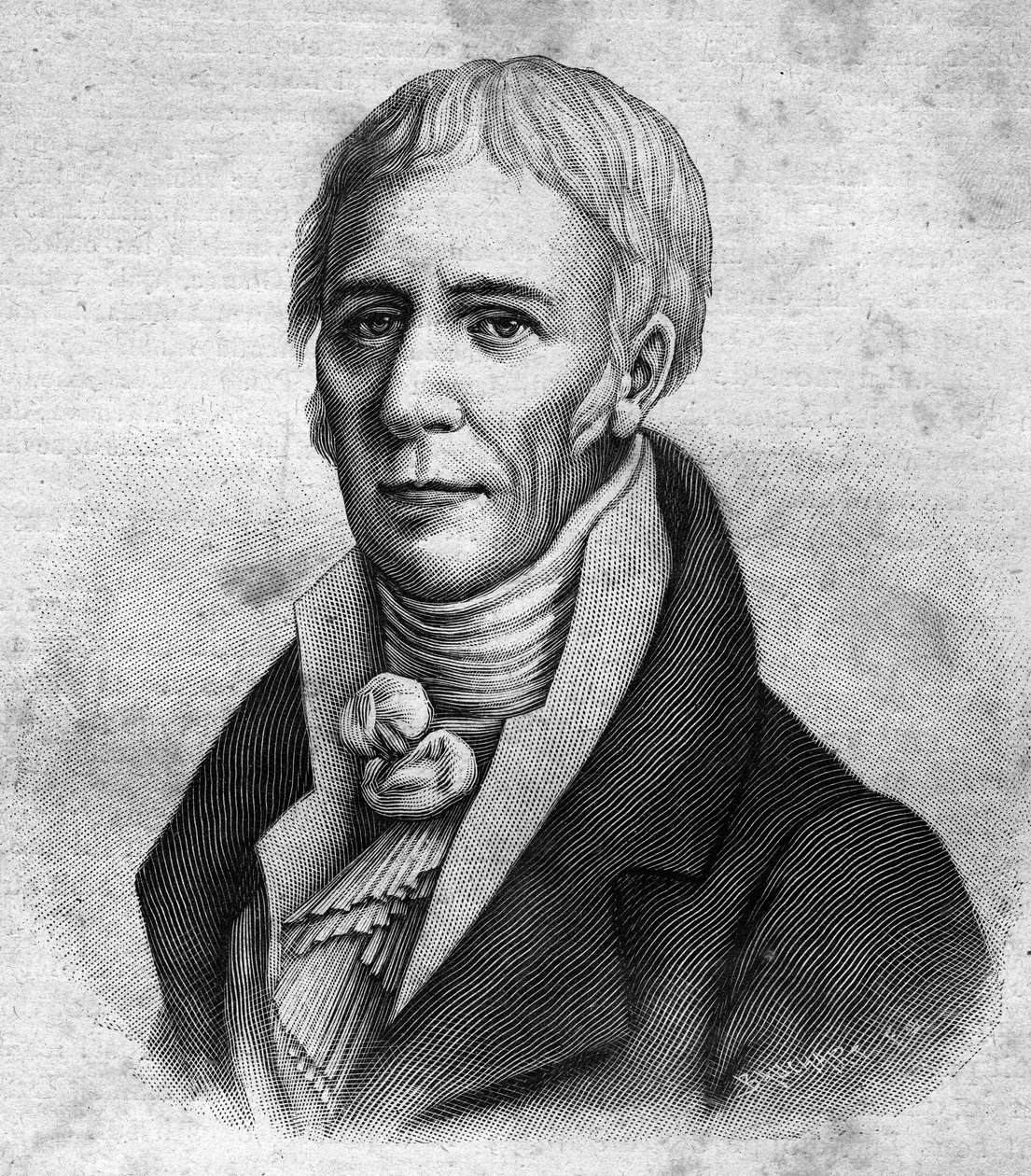 Retrato de Jean Baptiste Lamarck (1744-1829) de Unknown artist