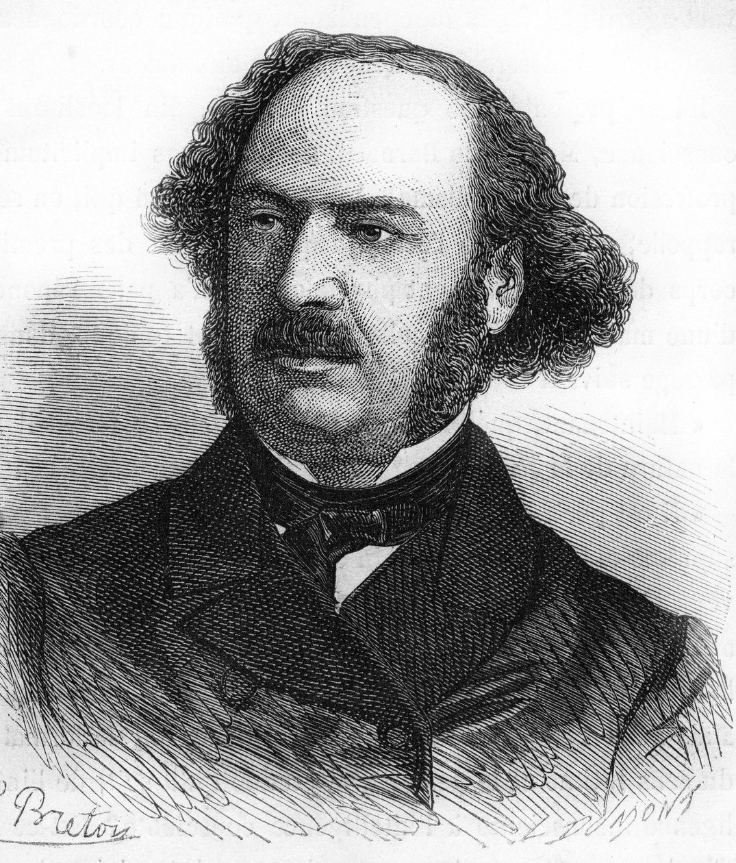 Retrato de Jules François Simon Suisse, conocido como Jules Simon. Político francés (1814-1896). de Unknown artist