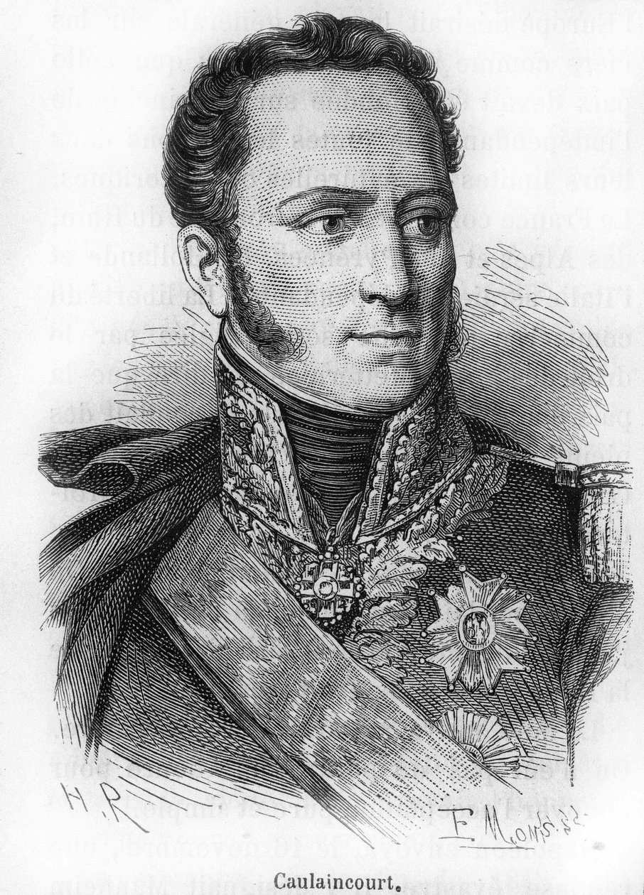 Retrato del Marqués de Caulaincourt (1773-1827), Duque de Vicenza, general y diplomático francés. de Unknown artist