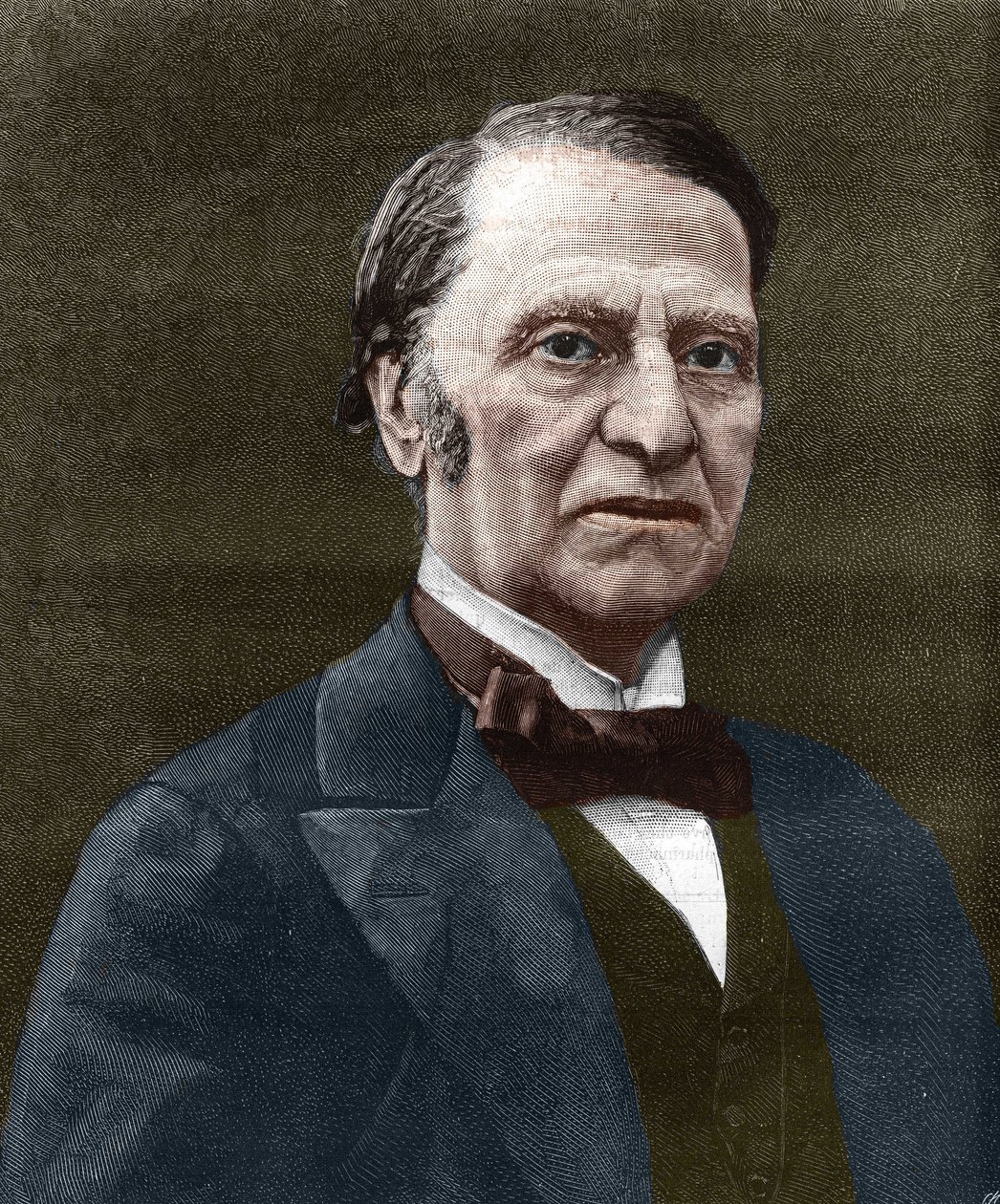 Retrato de Louis Blanc, político e historiador francés (1811-1882) de Unknown artist