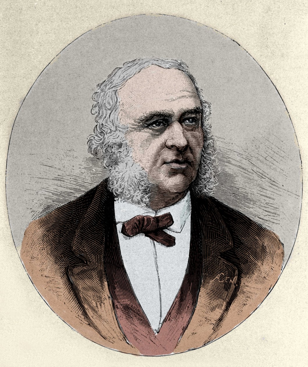 Retrato de Paul Broca (1824-1880), cirujano y antropólogo francés. de Unknown artist