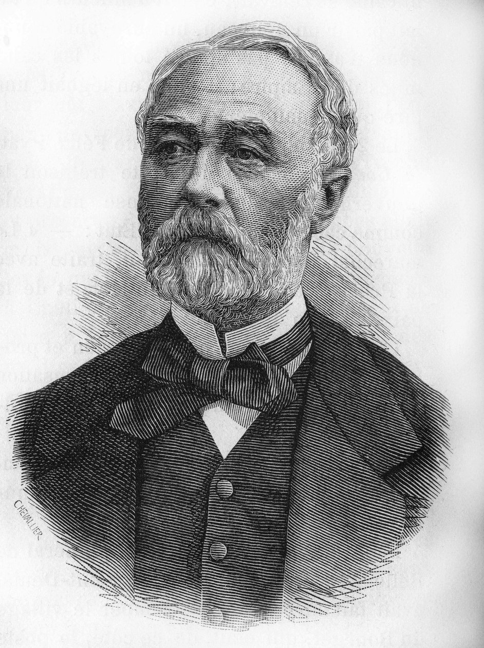 Retrato de Pierre Frédéric Dorian (1814-1873), industrial y político francés. de Unknown artist
