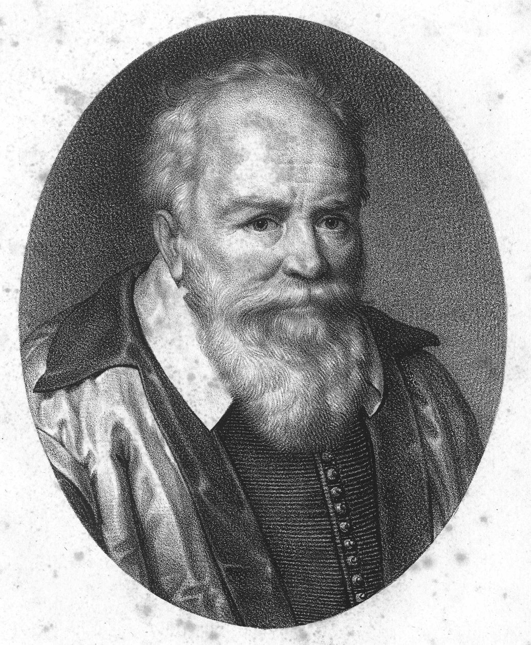 Retrato de Pierre Jeannin llamado Presidente Jeannin Magistrado y político francés (1540-1622). de Unknown artist