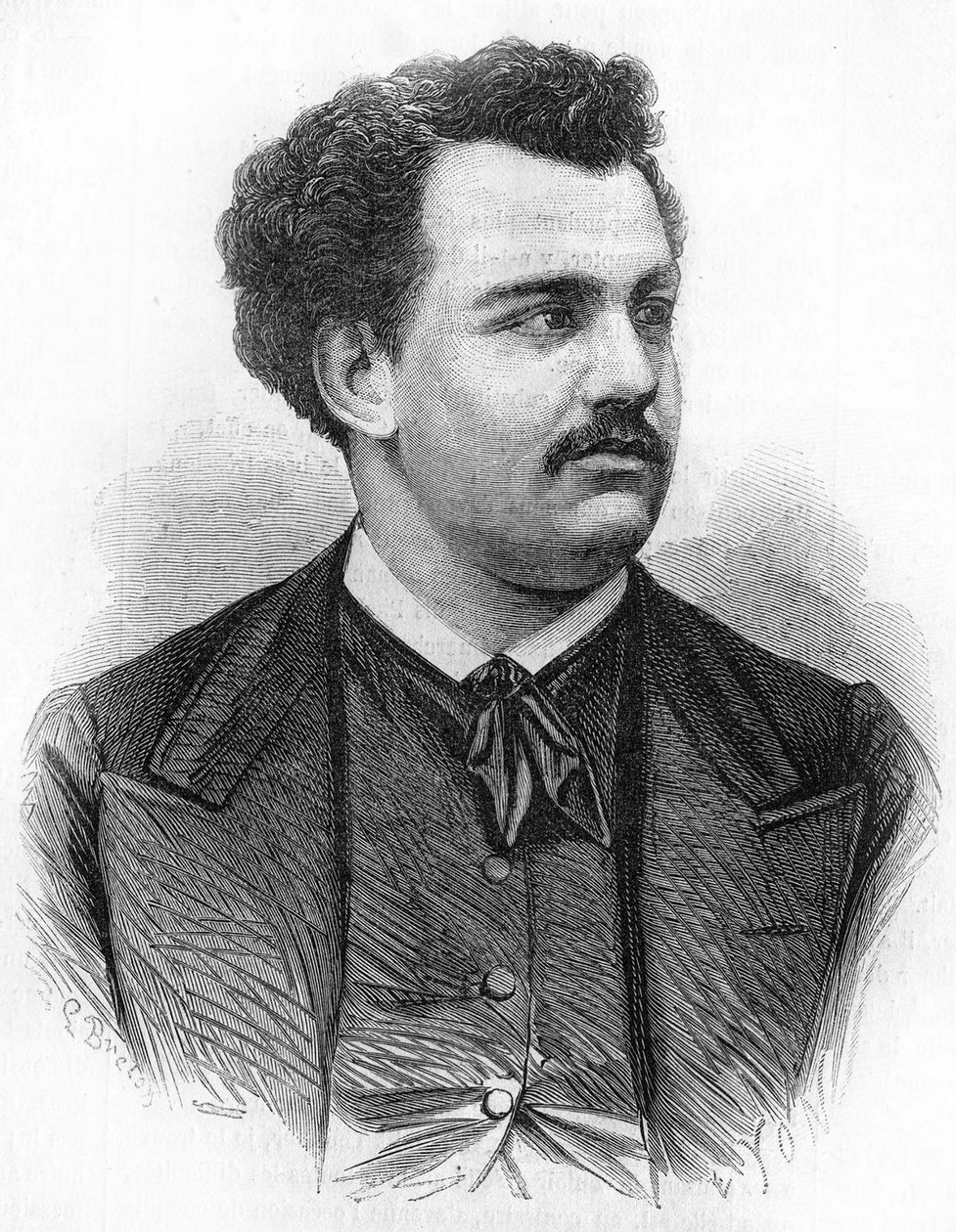 Retrato de Victor Noir (1848-1870), periodista francés de Unknown artist