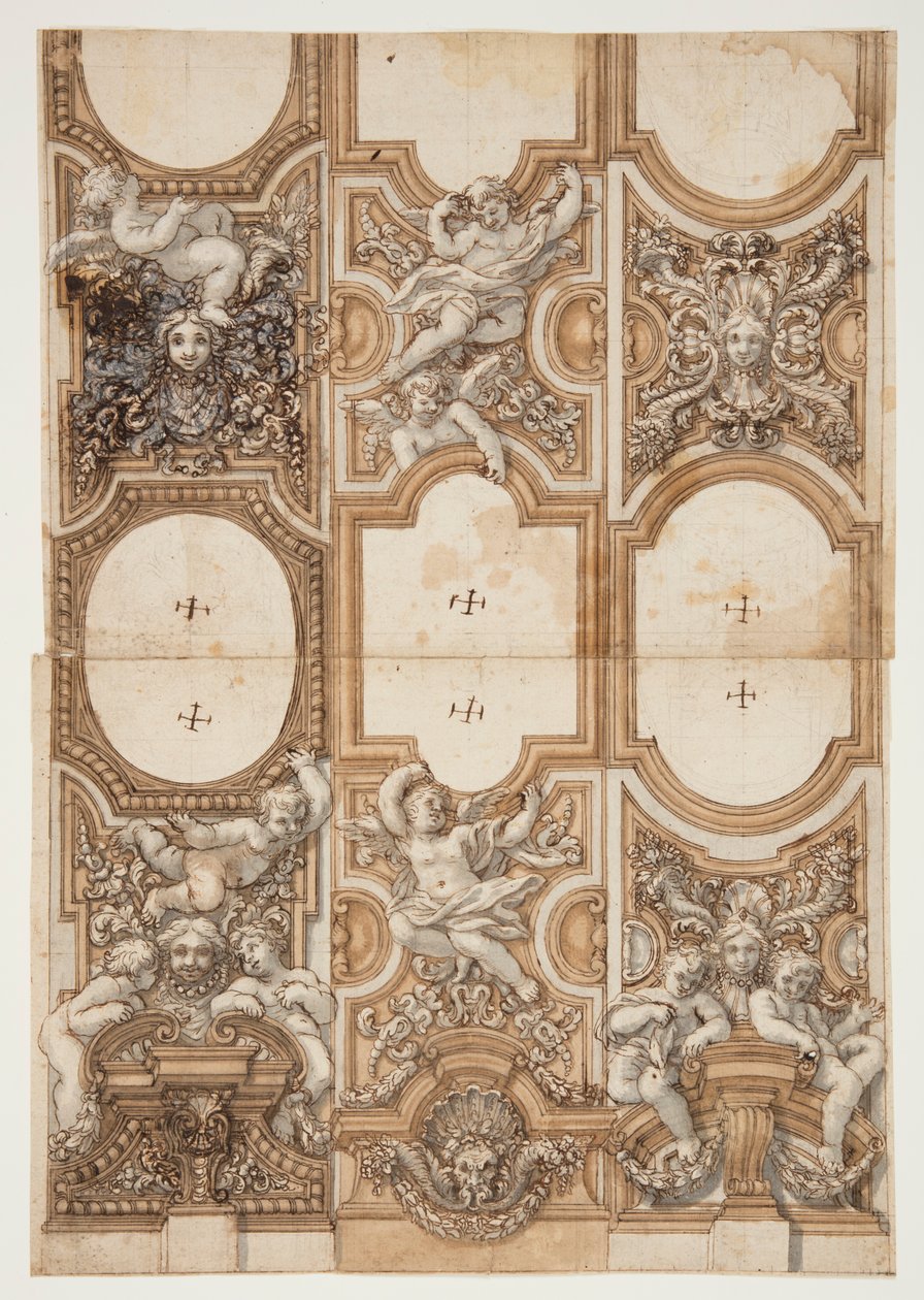 Proyecto para decoración de techo de Unknown, Italian