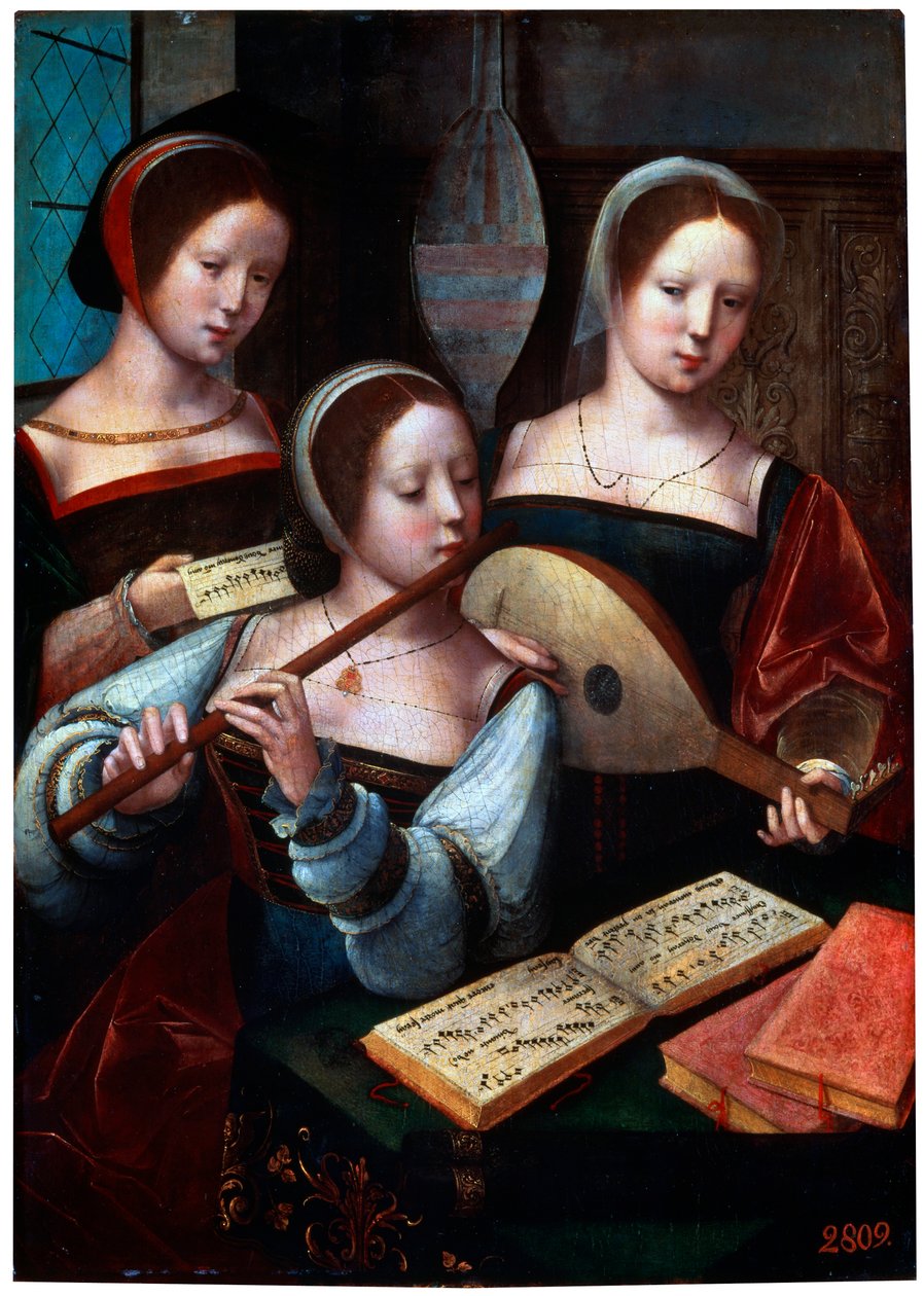 Músicos de Unknown Old Master