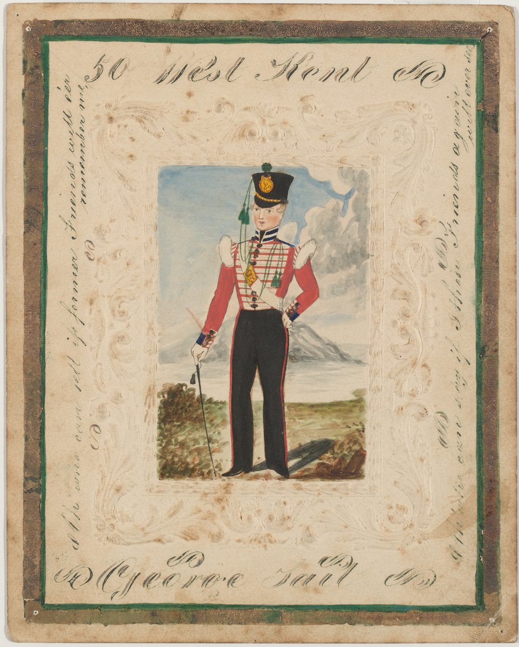 50º Regimiento George Sail de Unknown artist