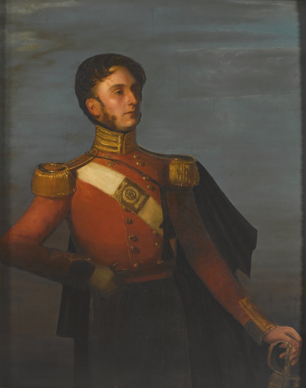 Un Capitán de la 13ª Infantería Nativa de Bengala de Unknown artist