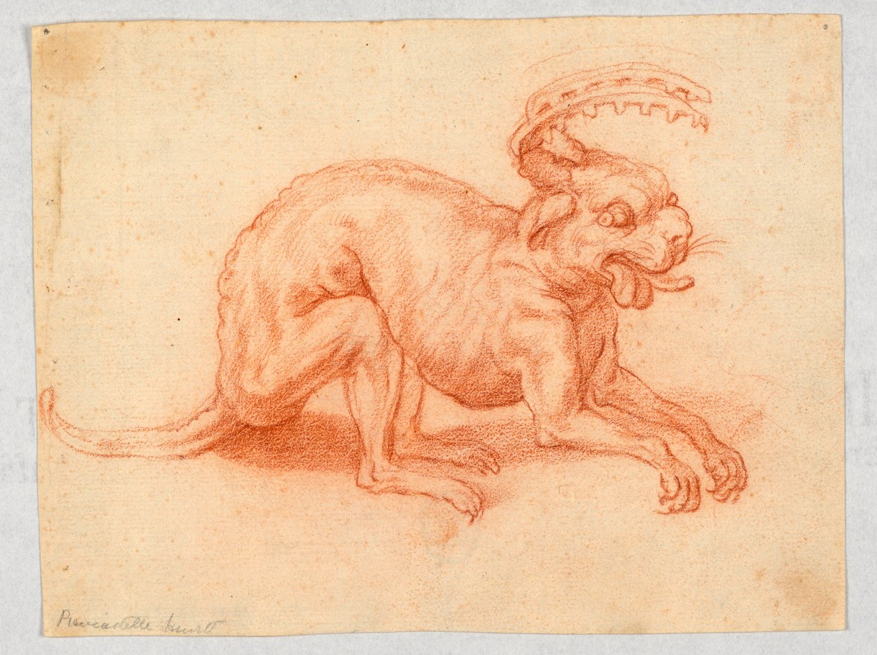 Una Bestia Grotesca de Unknown artist