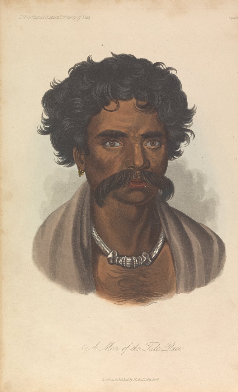 Un hombre de la raza tuda de Unknown artist
