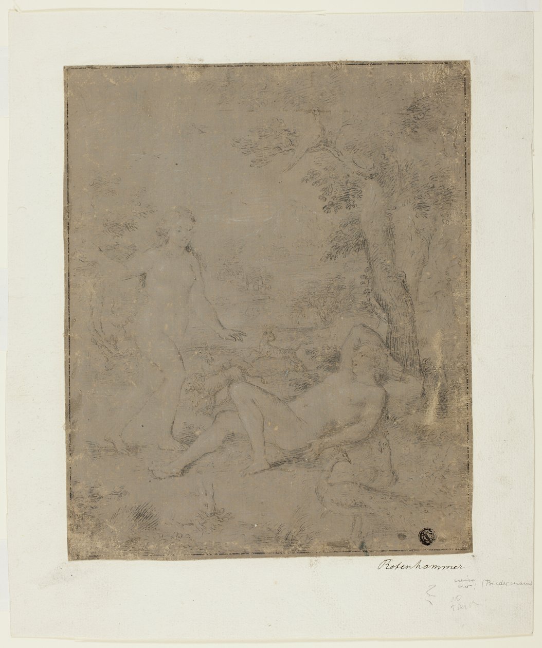 Adán y Eva de Unknown artist