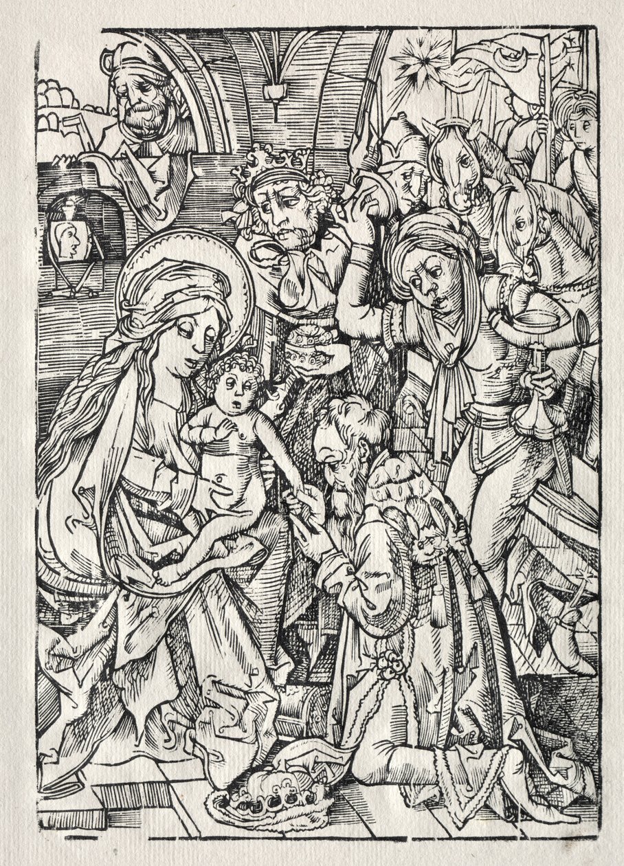 Adoración de los Reyes de Unknown artist