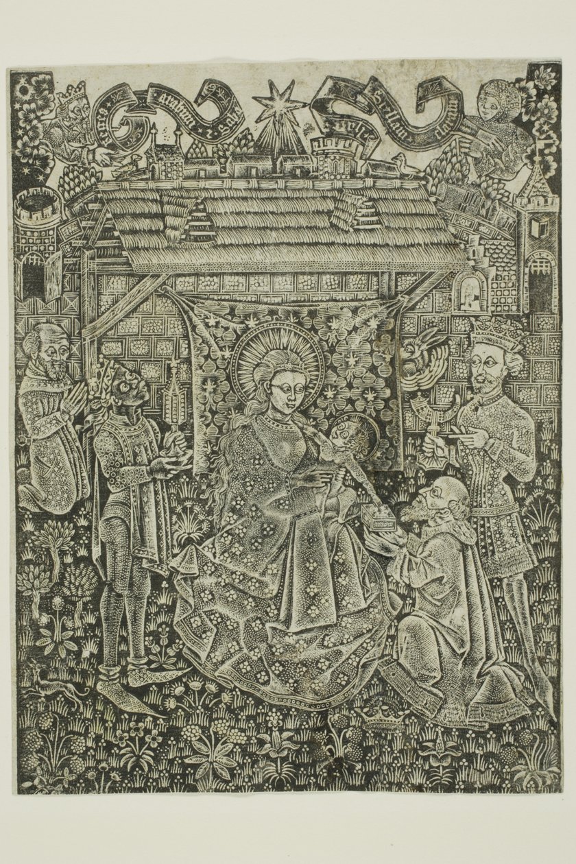 Adoración de los Reyes Magos de Unknown artist