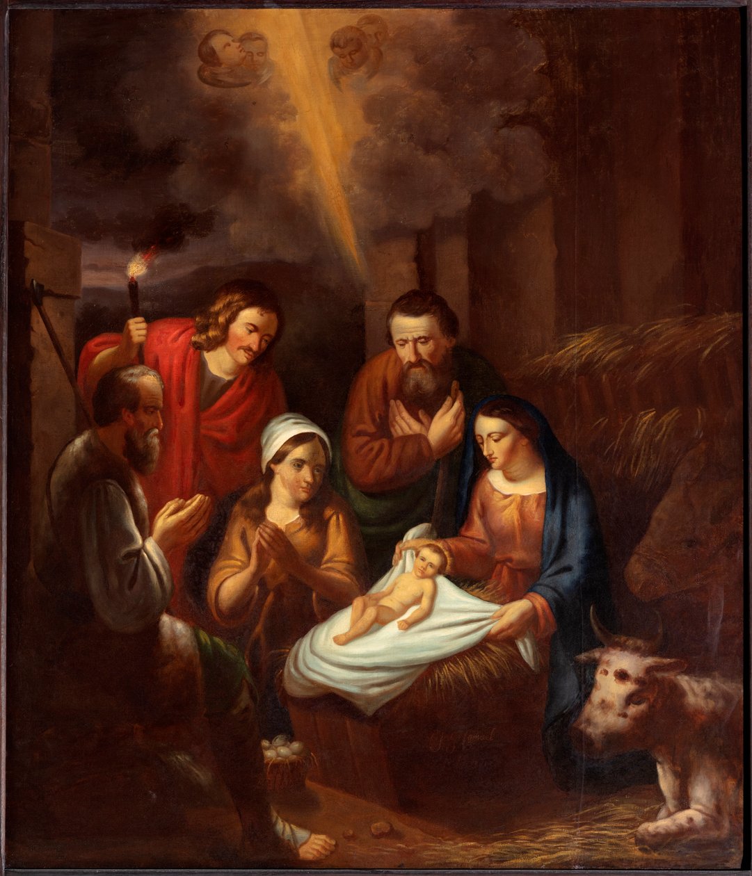 Adoración de los pastores de Unknown artist