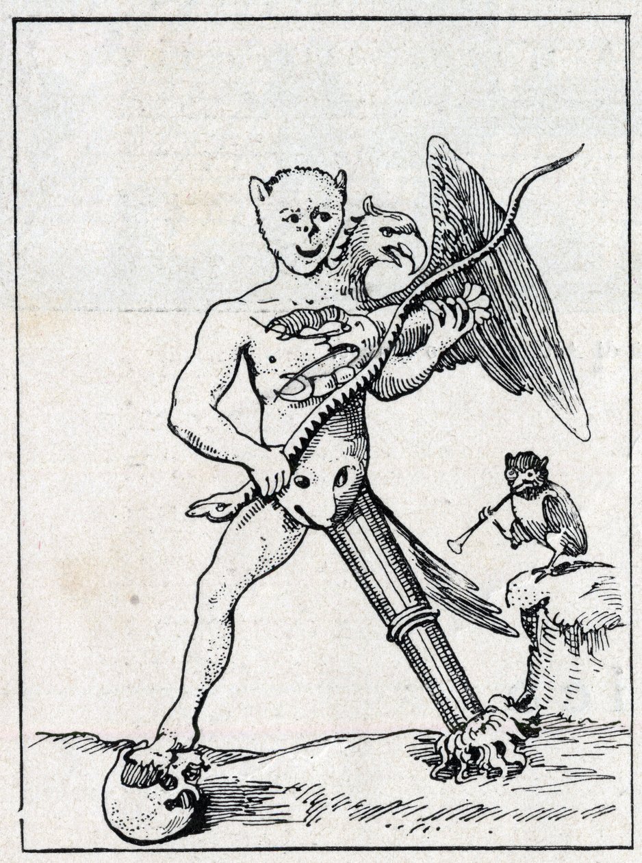 Alquimia: alegoría de la Piedra Filosofal de Unknown artist
