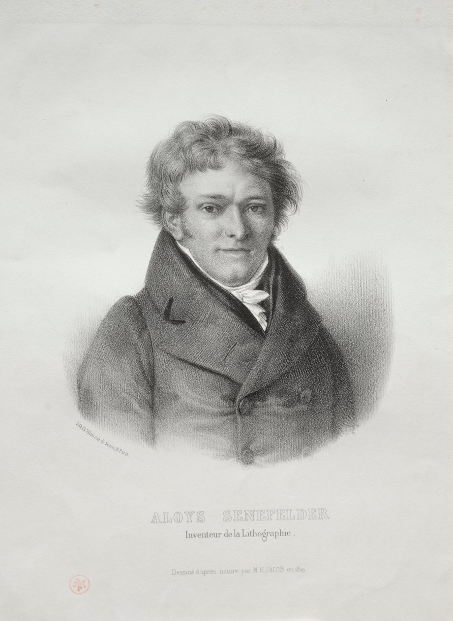 Aloys Senefelder de Unknown artist