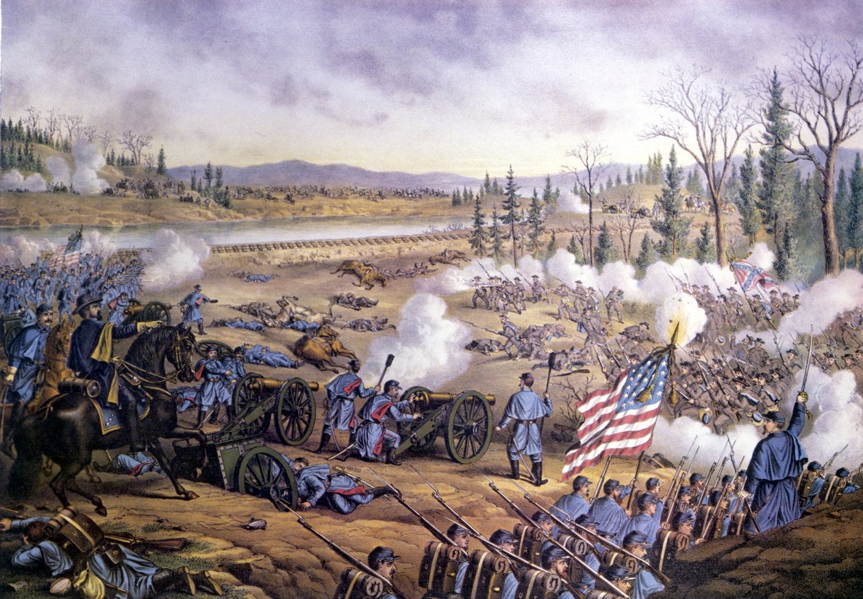 Guerra Civil Americana (1861 - 1865): Batalla de Stone
