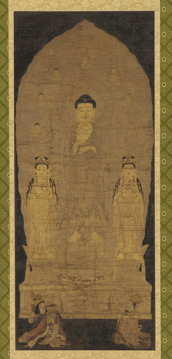 Tríada de Amitabha de Unknown artist