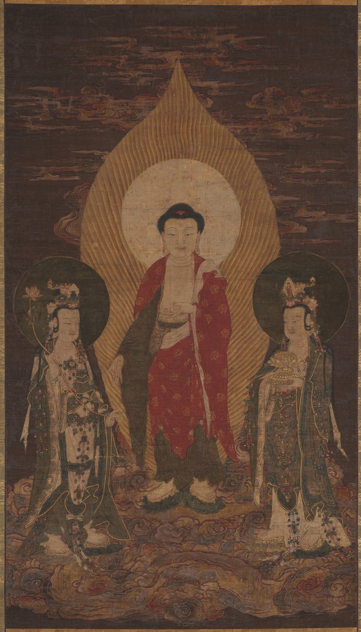 Tríada de Amitābha de Unknown artist